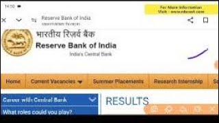 RBI Grade B Result 2024RBI Grade B Cutoff 2024RBI Grade B Result DateRBI Grade B Result Update [upl. by Eceerehs]