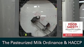 The Pasteurized Milk Ordinance and HACCP [upl. by Elrebma]