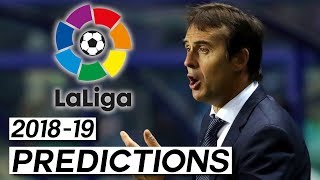 Will Lopetegui Get the Sack La Liga Predictions 201819 [upl. by Hazrit904]