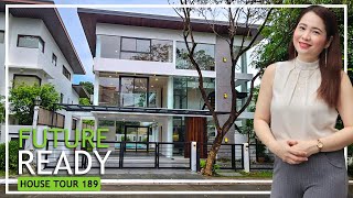 Live the Life of Luxury in Elegant Home with Elevator and Swimming Pool in Alabang House Tour 189 [upl. by Sinned]