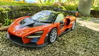 Unboxing of McLaren Senna 124  MOTORMAX [upl. by Enileve455]