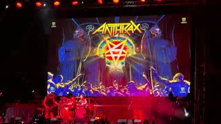 Anthrax  Among the living  The Metal Fest CDMX [upl. by Aniretac]