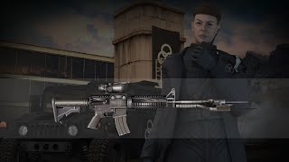 The Walking Dead No Mans Land  Weapon Showcase Jadis CRM Rifle [upl. by Idrahs972]