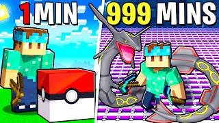 Pixelmon But Every MINUTE 1 LUCKY BLOCK Pokémon Minecraft [upl. by Ilocin]