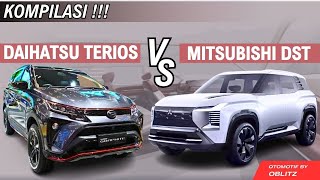 DAIHATSU TERIOS BARU PUNYA LAWAN DARI MITSUBISHI TERIOS VS MITSUBISHI DST CONCEPT KOMPARASI ‼ [upl. by Jillane619]