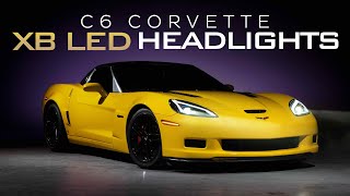 Revamp Your C6 Corvette with Morimoto XB LED Headlights Inspired by the C8  StepbyStep Install [upl. by Deste]