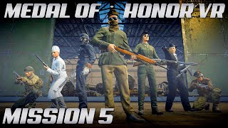 Medal of Honor VR Above and Beyond  Mission 5 Gameplay  OculusMeta Quest 2 streamed from PC [upl. by Mafalda461]