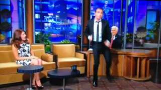 Jean Dujardin imitating John Travoltas dancing [upl. by Eleinad574]