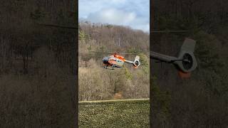 Leaving the dam  German Army Bundeswehr H145M LUH SAR🚁 [upl. by Fevre]