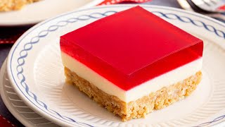 Super Easy Jelly Slice Recipe [upl. by Heintz]