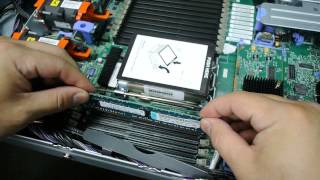 IBM System x3550 M4 Install DIMM [upl. by Parks217]