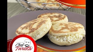 Arepa andina tradicional La receta original  Fácil y deliciosa [upl. by Koetke208]