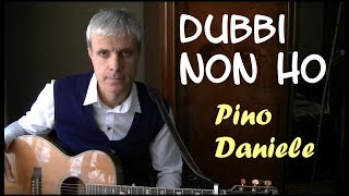 Dubbi non ho accordi  Pino Daniele  Tutorial chitarra [upl. by Llednew]