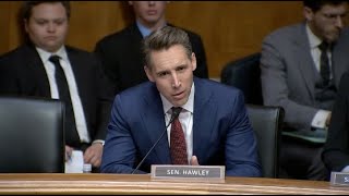 Hawley Exposes Intel Corp Exec For Investing Billions In China But Not Condemning Its Slave Labor [upl. by Jenks158]