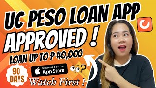 ✅APPROVED  ₱10000 OFFER  UC PESO LOAN APP LEGIT BA Alamin [upl. by Aniretak]