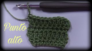 Crochet para principiantes Punto alto [upl. by Lichtenfeld666]