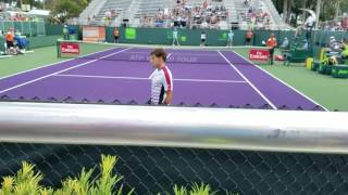 Federico Delbonis vs Pablo Carreno Busta Part 1 Miami Open Masters 2017 [upl. by Otrebtuc999]