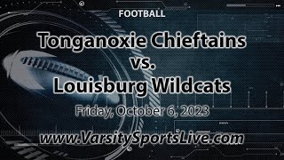 Tonganoxie Chieftains vs Louisburg Wildcats Football 10623 [upl. by Gertrudis]