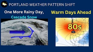 Portland Weather From Mt Hood Snow To 80 Degrees [upl. by Id]