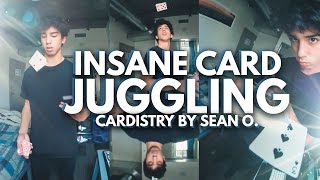 Insane Card Juggling  Cardistry by Sean O [upl. by Rosco]