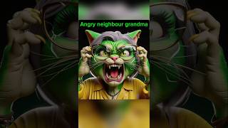 Kitty cat neighbour grandma cute cat sadcat kitty kittycat poorcat aicat aipictures shorts [upl. by Valentino]