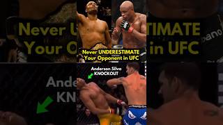 Never be OVERCONFIDENT in a FIGHT  Anderson Silva KNOCKOUT [upl. by Mindy]