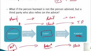 17BSB111 S115 Duty of care neglig misstatement indirect [upl. by Halullat]