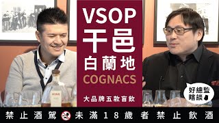 爸爸愛喝的 VSOP 干邑 大品牌五款盲飲｜好總監瞎談 [upl. by Akeihsal]