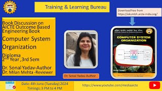 Online Discussion on AICTE Book Computer System Organization [upl. by Gorden]