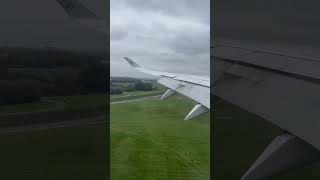 Flight landing at Brussels airport Zaventem qatarairline brussels [upl. by Killoran]