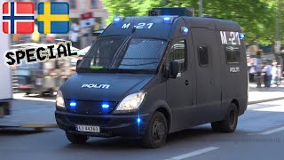 Special video Norwegian riot police responding in Sweden [upl. by Orelia255]