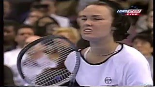 Martina Hingis vs Patty Schnyder 1998 YEC Highlights [upl. by Eart]