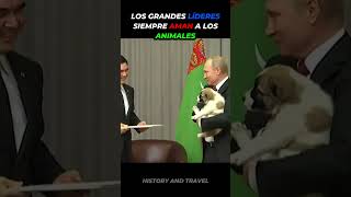 Putin y su Amor a los Animales🐕💙Putin and his love for animals putin animals love leader short [upl. by Fenwick212]