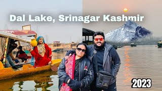 Our first time in Kashmir  Exploring Srinagar amp Shikara Ride in Dal Lake  Best hotel Sim amp more [upl. by Anirbes]