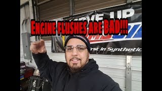 Engine flushes are BAD [upl. by Codding]