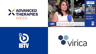 Viricas Ezra Benson talks to IBTV at Advanced Therapies Week 2024 [upl. by Specht275]