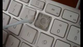 apple keyboard keycap removal and cleaning howto by henk [upl. by Steffie]