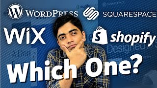 THIS ONE Is The Best Choice For Your Website  Wix vs Wordpress vs Shopify vs Squarespace [upl. by Vally252]