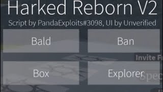 Harked Reborn V2 FE bankickkillBtools Script OP Pastebin Works in some games [upl. by Brace]