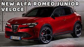 New Alfa Romeo Junior Veloce Review Powerful Electric BSuv [upl. by Fonz]