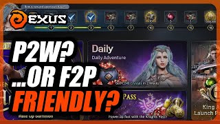 King Arthur Legends Rise  Exploring The Monetization  Is This Game P2W or F2P Friendly [upl. by Leonor]