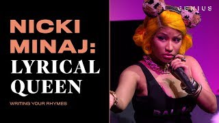 Why Nicki Minaj Always Writes Her Own Rhymes  Nicki Minaj Lyrical Queen [upl. by Enortna]