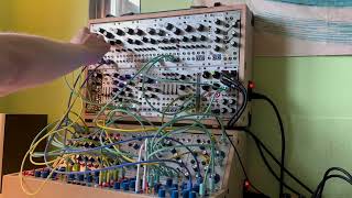 Perishing Cadence  Ambient Modular Eurorack with Tiptop Buchla Mutable Instruments and QuBit [upl. by Gina6]