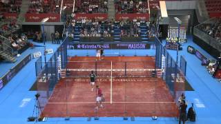 Final Padel Pro Tour PPT Tour Madrid 2012 con Fernando Belasteguin y Juan Martin Diaz [upl. by Harrus714]