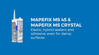 Mapeflex MS 45 amp MS Crystal [upl. by Haissi]