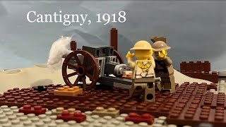 The Battle of Cantigny Lego Stop Motion [upl. by Onairpic]