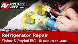 Fisher amp Paykel Washer Repair  Not Completing Cycle Error Code 49  Water Inlet Valve Diagnostics [upl. by Ellemac]