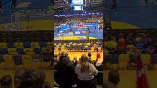 Sweden vs Danmark in handboll posting ab the final score soon [upl. by Ltsyrk388]