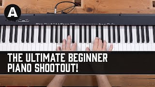 Battle of the Beginner Pianos  Roland GoPiano Vs Casio CDPS100 Vs Korg B2 [upl. by Ordnagela]