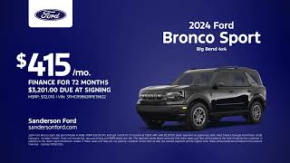 Ford Bronco Sport 11142024 4545899 [upl. by Aradnahc]